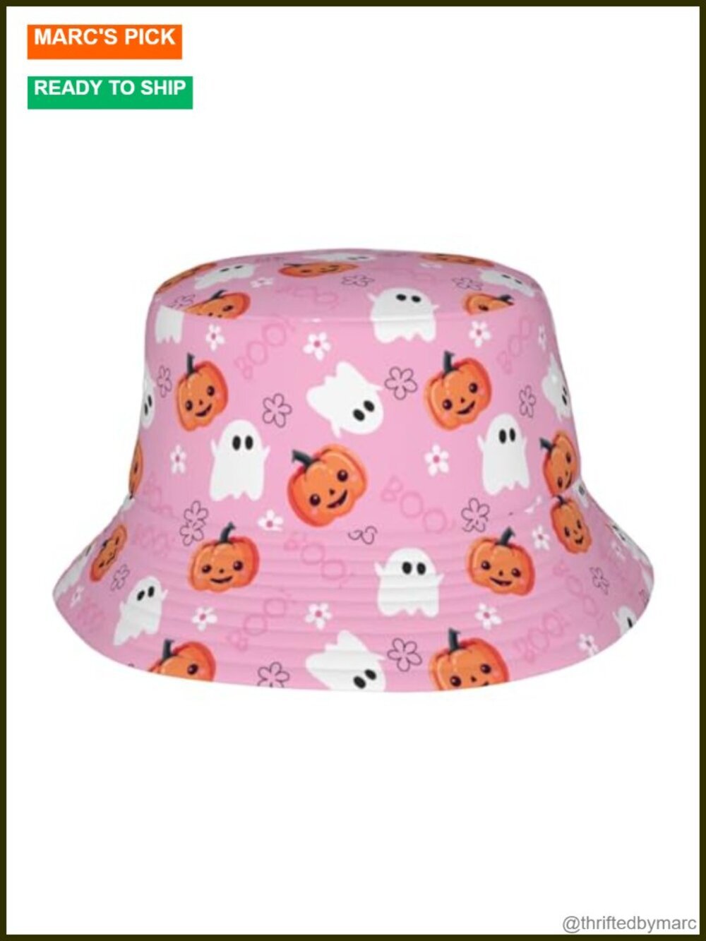 Gothic Skull Bucket Hat for Halloween Outdoor Travel Sun Protection